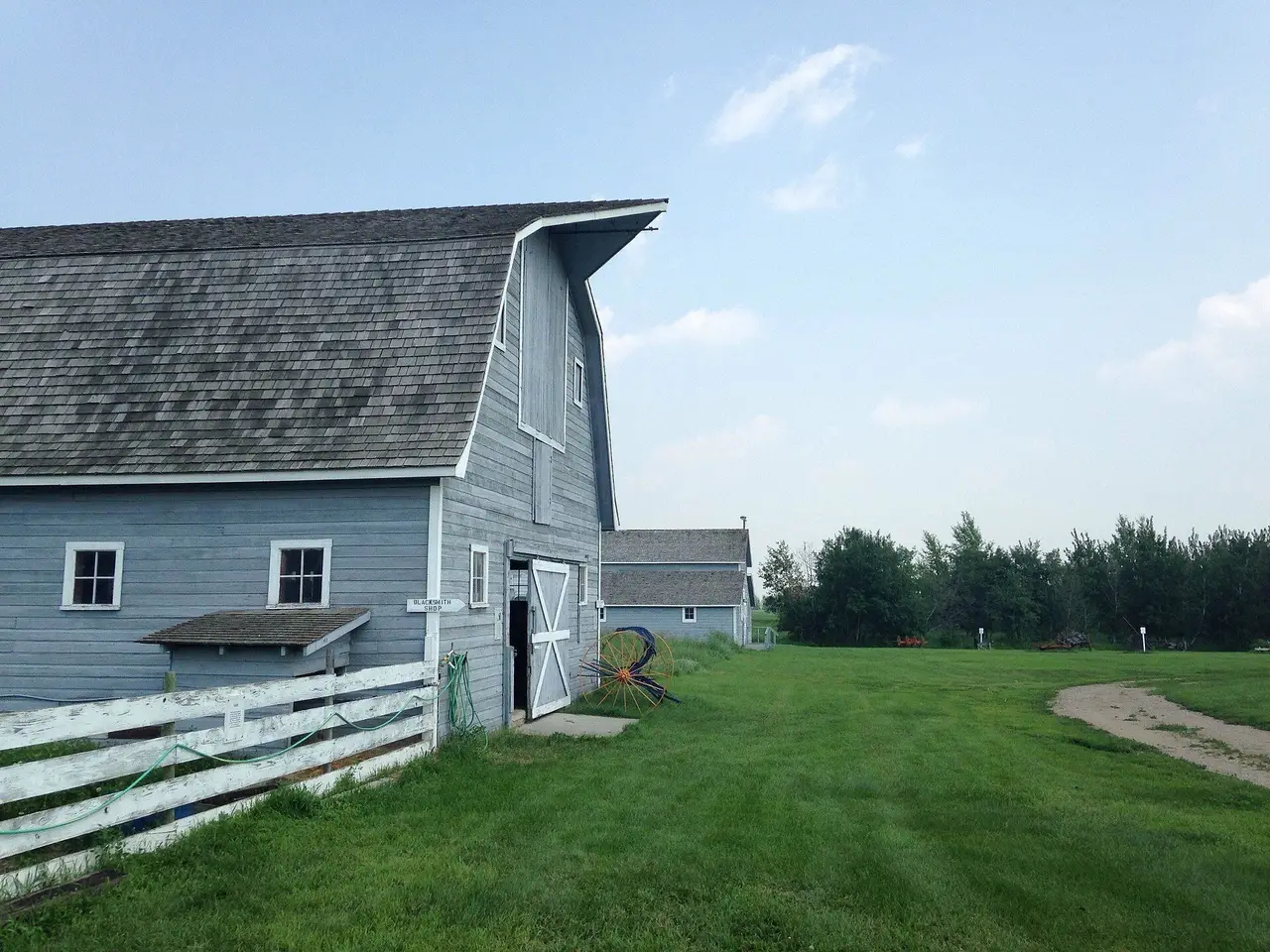 Barn at Seager Wheeler's Maple Grove Farm, 2014