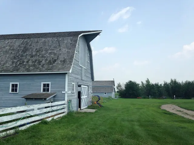 Barn at Seager Wheeler's Maple Grove Farm